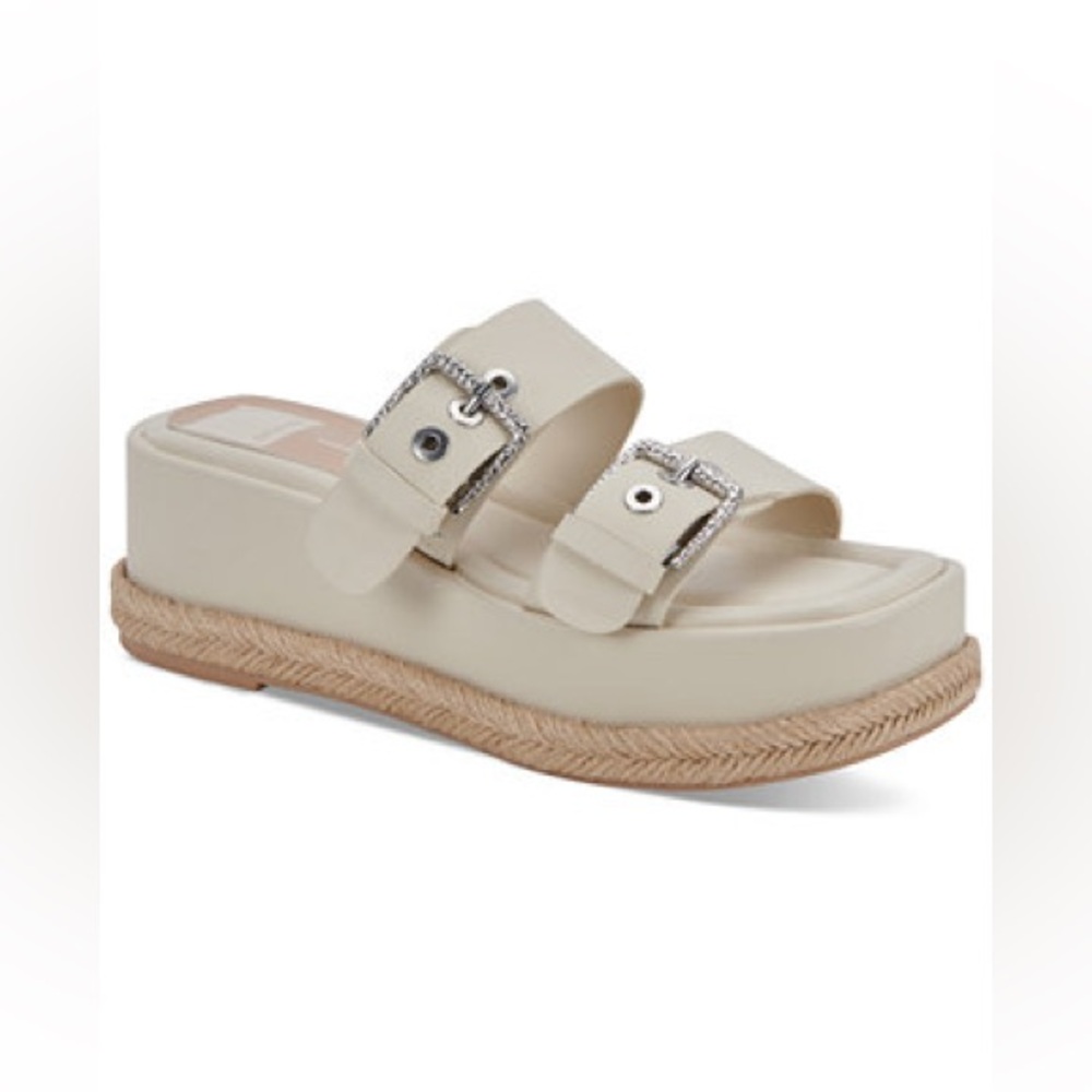 Dolce Vita Neutral Summer Vacation Canyon Platform Square Toe Espadrilles
